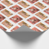 Gepersonaliseerde kinderfoto cadeaupapier (Hoek)