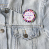 Gepersonaliseerde Kindergarten Afstuderen Confetti Ronde Button 5,7 Cm (In situ)