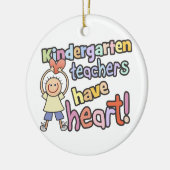 Gepersonaliseerde Kindergarten Teachers Ornament (Links)