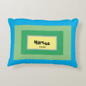 Gepersonaliseerde kinderkamer accent kussen (Achterkant)