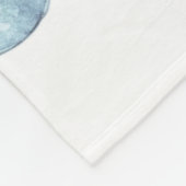 Gepersonaliseerde kinderleeuw fleece deken (Hoek)