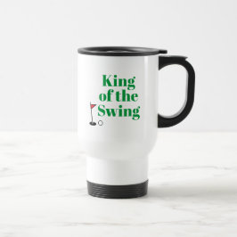 Gepersonaliseerde "King of the Swing" Commuter Mok