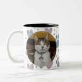 Gepersonaliseerde Kitty Cat Mok (Links)