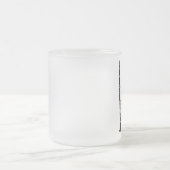 Gepersonaliseerde klarinet matglas koffiemok (Center)