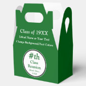 Gepersonaliseerde, klas reünie geschenk tas ideeën bedankdoosjes (Geopend)