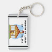 Gepersonaliseerde Klasse Reünie geschenken. klasse Sleutelhanger (achterkant)