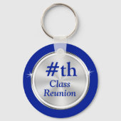 Gepersonaliseerde Klasse Reunion Party Gift Ideeën Sleutelhanger (Achterkant)