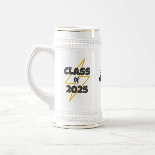 GEPERSONALISEERDE KLASSE VAN 2025 AFSTUDEREN DABBI BIERPUL (Links)