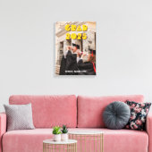 Gepersonaliseerde Klasse van 2025 Afstuderen Fotod Canvas Afdruk (Insitu (Woonkamer))