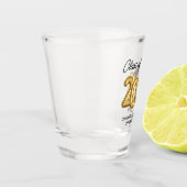Gepersonaliseerde Klasse van 2025 Afstuderen Shot  Shot Glas (Links)