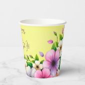 Gepersonaliseerde Klasse van 2025 Papieren Bekers (Achterkant)