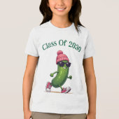 Gepersonaliseerde klasse van 2030 Tri-Blend shirt (Voorkant)