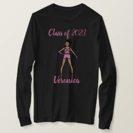 Gepersonaliseerde Klasse van Majorette Shirt Candy