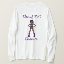 Gepersonaliseerde Klasse van Majorette Shirt Orcha