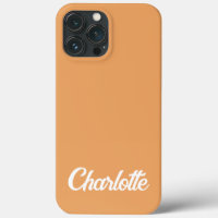 Gepersonaliseerde klassieke elegante monogram iPho