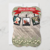 Gepersonaliseerde klassieke kerst Kaart (Voorkant)