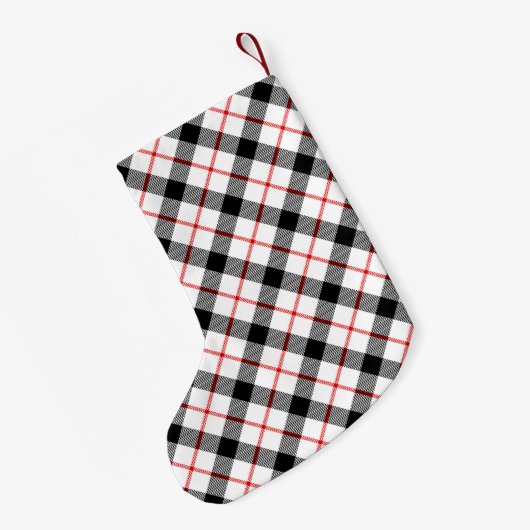 Gepersonaliseerde Klassieke kerstinslag Kleine Kerstsok (Achterkant (Hangend))