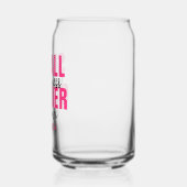 Gepersonaliseerde Kleine Bedrijf Eigenaar Moeder M Blikvorm Glas (Links)