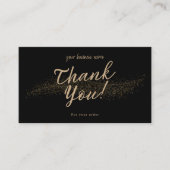 Gepersonaliseerde kleine bedrijven dank u kaarten visitekaartje (Voorkant)