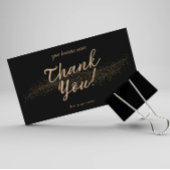 Gepersonaliseerde kleine bedrijven dank u kaarten visitekaartje