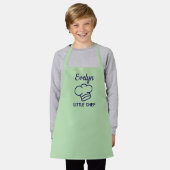 Gepersonaliseerde kleine chef-kok schort (Gedragen)