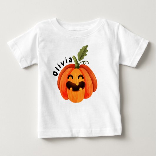 Gepersonaliseerde kleine pomkin Halloween (Voorkant)