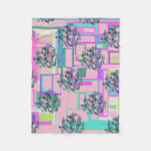 Gepersonaliseerde kleur fleece deken (Voorkant)