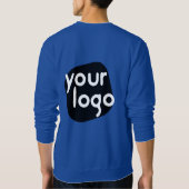 Gepersonaliseerde kleur Modern Voeg werknemersnaam Trui (Achterkant)