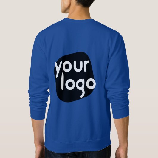 Gepersonaliseerde kleur Modern Voeg werknemersnaam Trui (Achterkant)