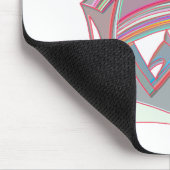 Gepersonaliseerde kleur muismat (Hoek)