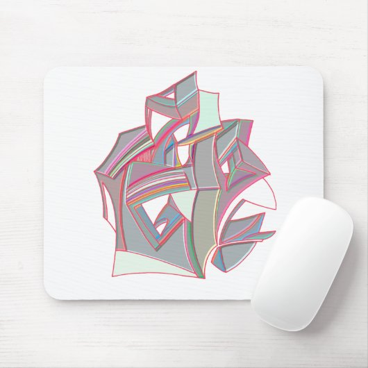 Gepersonaliseerde kleur muismat (Met muis)