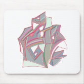 Gepersonaliseerde kleur muismat (Voorkant)