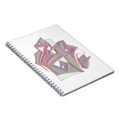 Gepersonaliseerde kleur notitieboek (Rechterzijde)