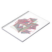 Gepersonaliseerde kleur notitieboek (Linkerzijde)