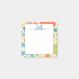 Gepersonaliseerde kleur Splash Abstracte Post-it®  Notes