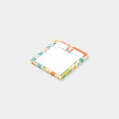 Gepersonaliseerde kleur Splash Abstracte Post-it® Post-it® Notes (Schuin)