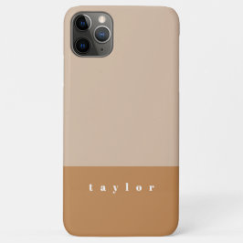 Gepersonaliseerde kleurblok roze Case-Mate iPhone case