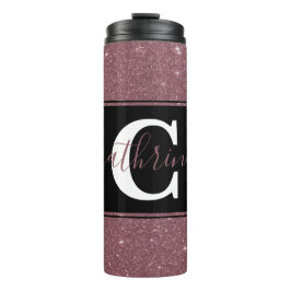 Gepersonaliseerde kleurblok thermische tumbler thermosbeker