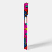 Gepersonaliseerde kleuren patroon met je naam Case-Mate iPhone case (Achterkant / Rechts)