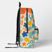 Gepersonaliseerde kleurensplash Abstract Bedrukte Rugzak (Links)