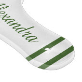 Gepersonaliseerde kleurige roestkip snijplank (Hoek)