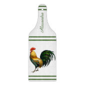 Gepersonaliseerde kleurige roestkip snijplank (Voorkant)