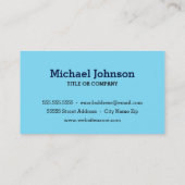 Gepersonaliseerde kleurrijke Abstracte geometrisch Visitekaartje (Achterkant)