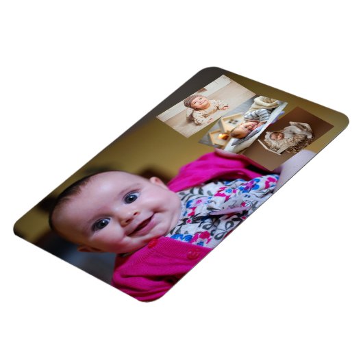 Gepersonaliseerde kleurrijke Afbeeldingen die u ve Magneet (Linkerzijde)