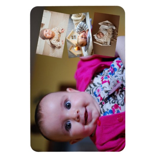 Gepersonaliseerde kleurrijke Afbeeldingen die u ve Magneet (Verticaal)