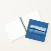 Gepersonaliseerde kleurrijke Boat Decor Ponton Gas Notitieboek (Binnen)