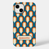 Gepersonaliseerde kleurrijke boog regenboog patroo Case-Mate iPhone case (Achterkant)