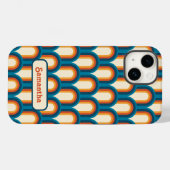 Gepersonaliseerde kleurrijke boog regenboog patroo Case-Mate iPhone case (Achterkant (horizontaal))