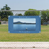 Gepersonaliseerde kleurrijke bootdecoratie ponton spandoek (Insitu)