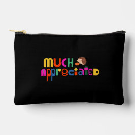 Gepersonaliseerde Kleurrijke Dank u thema op zwart Etui